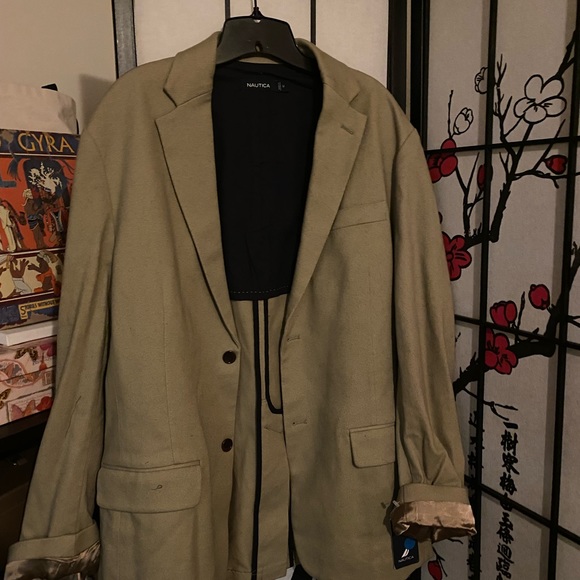 NWT Mens taupe colored blazer - Picture 4 of 7